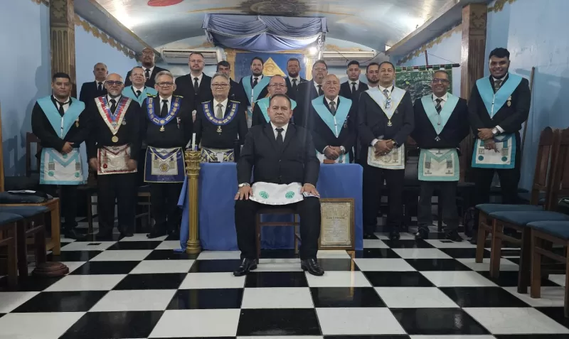 ARLS Nemeton 4337 celebra passagem ao grau dois de novo companheiro