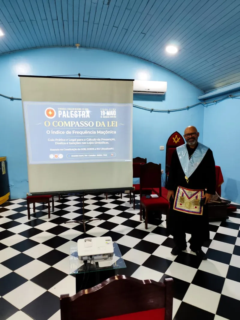 O Compasso da Lei pauta debate sobre frequ&ecirc;ncia ma&ccedil;&ocirc;nica em sess&atilde;o marcante da Loja Oswaldo Rezende